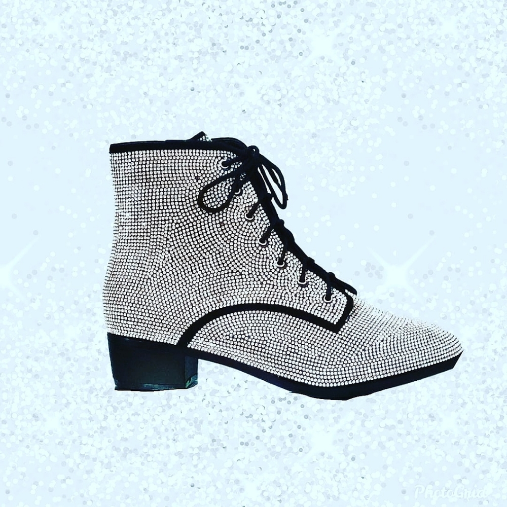 Rhinestone boots